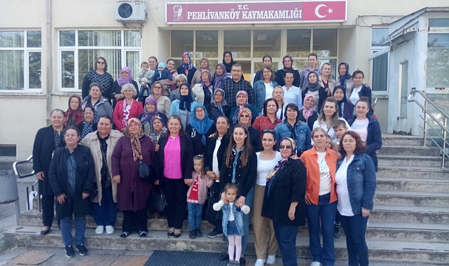 Pehlivanköy’de 15 Ekim Dünya Kadın Çiftçiler Günü kutlandı