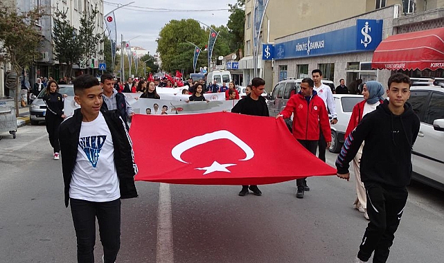 Pınarhisar'da Amatör Spor Haftası yürüyüşü yapıldı