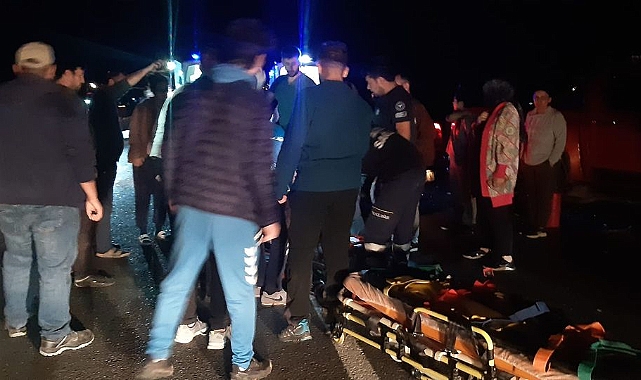 Pınarhisar'da Trafik Kazası...