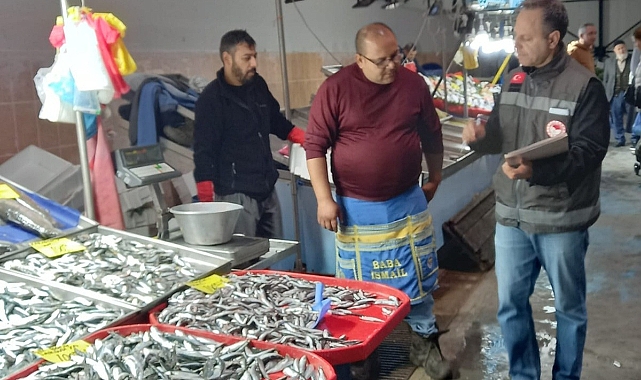 Su ürünlerinin denetimi devam ediyor