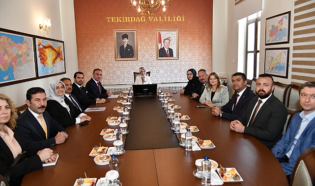 Tekirdağ Valisi Recep Soytürk'ü Ziyaret Etti