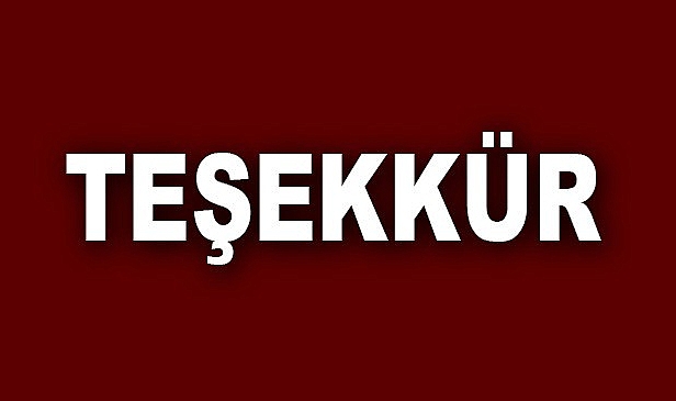 TEŞEKKÜR