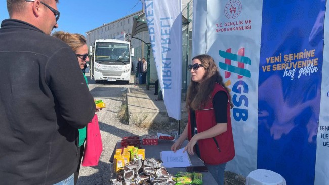 Kırklareli'nde yeni öğrencilere hoşgeldin karşılaması