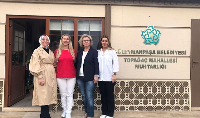 Topağaç Mahallesi'ni Ziyaret Etti...
