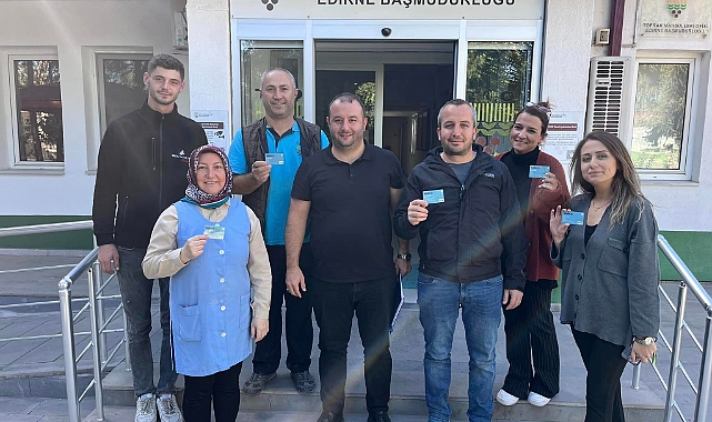 Toprak Mahsulleri Ofisi Üyelerine HAK-KART Alışveriş Kartları Teslim Edildi