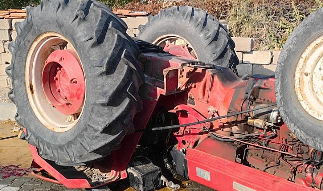 Traktör Kazası: 2 Yaralı