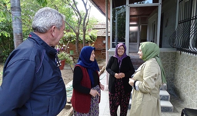 Vatandaşları Ziyaret Etti...