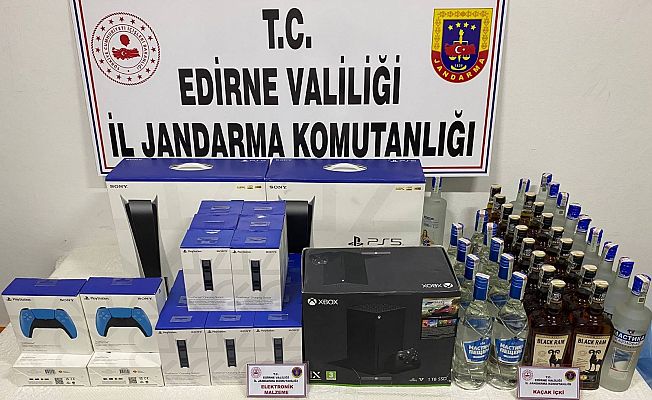 200.000 TL lik Gümrük kaçağı  ele geçirildi