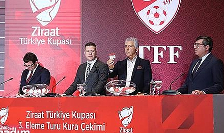 Ziraat Türkiye Kupası 3. Eleme Turu Kura Çekimi Heyecanı TFF Riva'da Yaşandı