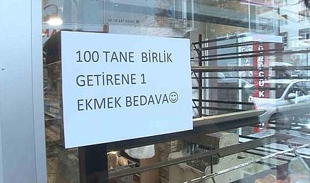 "1 Ekmek Bedava"
