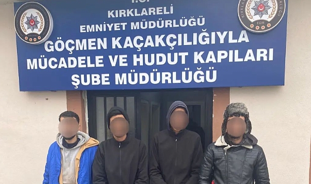 17 kaçak göçmen yakalandı