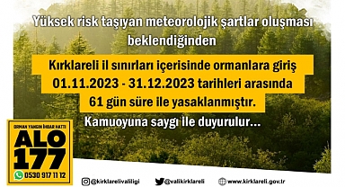 61 günlük yasak geldi