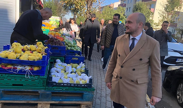Ak Parti teşkilatından esnaf ziyareti