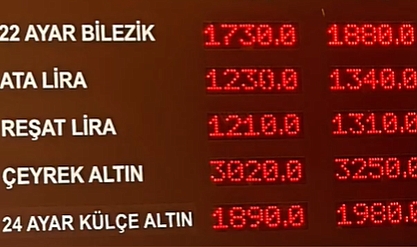 Altın fiyatları artmaya devam ediyor!