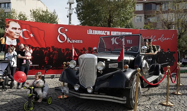 Atatürk’ün makam aracı Lüleburgaz’da!