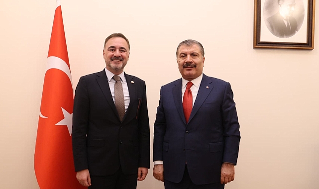 Bakan Koca ve Milletvekili Sarıçam bir araya geldi