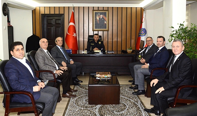 Emniyet Müdürü Çamuroğlu’na ziyaret