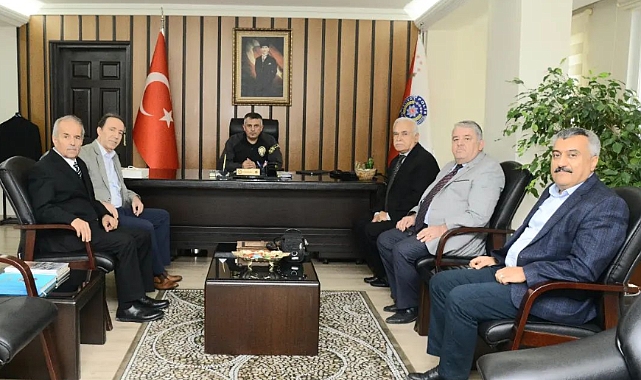 Emniyet Müdürü Çamuroğlu’na ziyaret