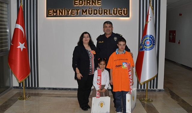 Emniyet Müdürü Karaburun özel misafirlerini ağırladı