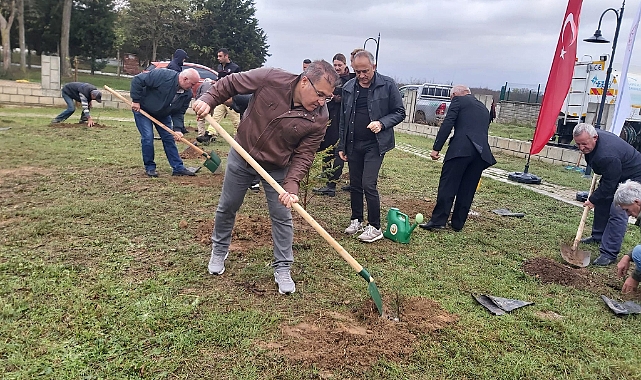 Fidan dikim töreni ile taçlandı...
