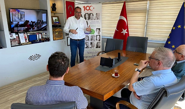 Fridez başkanlık makamında ağırlandı