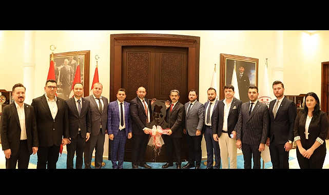 Genç Girişimciler ilk protokol ziyaretini gerçekleştirdi