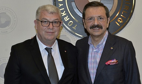 Hisarcıklıoğlu'nu Tebrik Etti...
