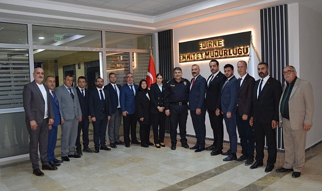 İl Emniyet Müdürü'ne Hayırlı Olsun Ziyaretinde