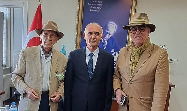 İsveç'li Yazar Tekin Sönmez,Babaeski Kaymakamı Elmacıoğlu'nu Ziyaret Etti...
