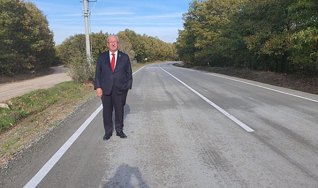 Kapaklı ve Saray İlçelerini Birbirine Bağlayan Yol Tamamlandı!