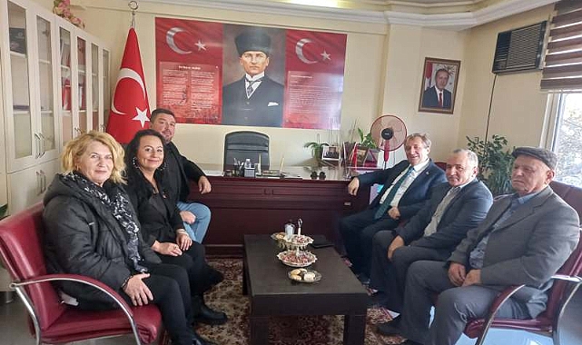 Kaymakam Helvacı, Şarköy Muhtarlar Derneği'ni Ziyaret Etti