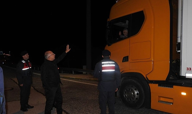 Kaymakam Yüce Kontrol Noktalarını Denetledi
