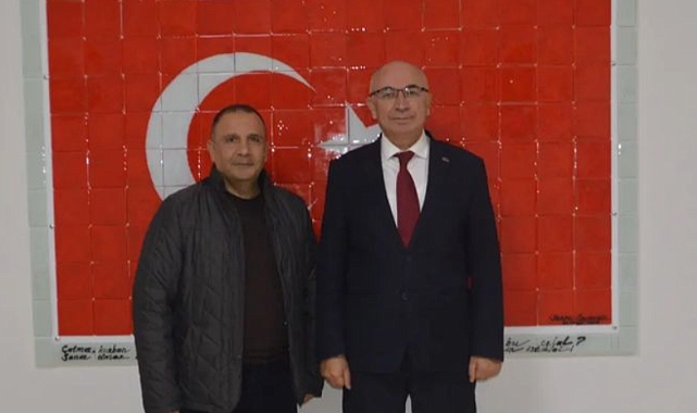 Kaymakam Yüce’ye ziyaret