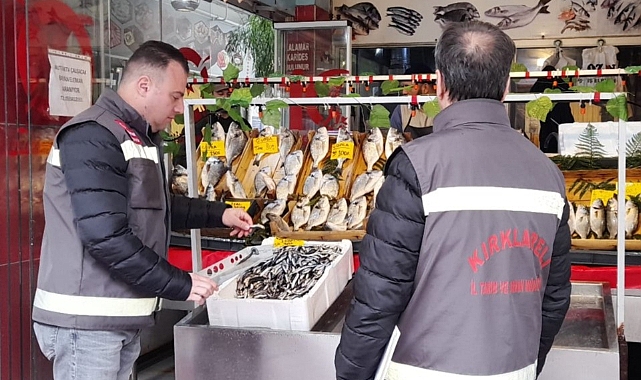 Kırklareli'nde Su Ürünleri Denetimleri Devam Ediyor