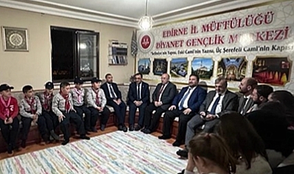 Kudüs gecesinde buluştular