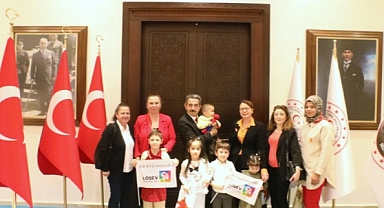 LÖSEV'den Kırklareli Valisine ziyaret