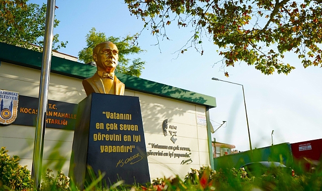 Mahalle muhtarlıklarına Atatürk büstü