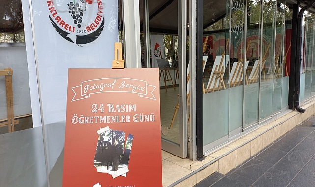 Öğretmenler Günü fotoğraf sergisi ziyarete açıldı