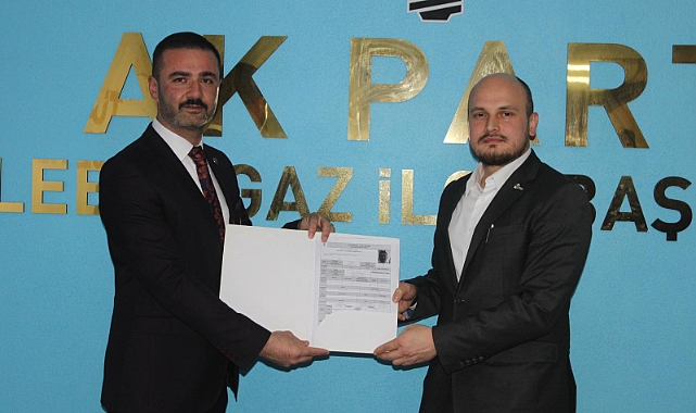 ÖMER AYDIN BELEDİYE MECLİS ÜYESİ ADAY ADAYLIĞI BAŞVURUSUNU TESLİM ETTİ