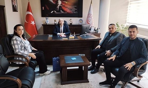 Öz Sağlık İş Sendikasını Ağırladı