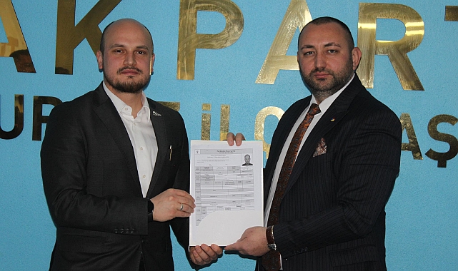 Recep Çotuk başvurusunu gerçekleştirdi