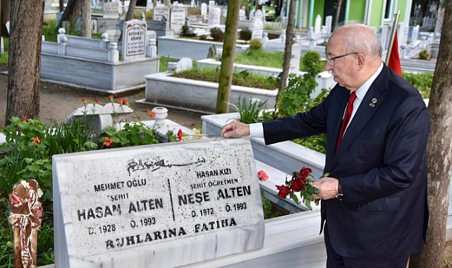 Şehit öğretmen Neşe Alten anıldı