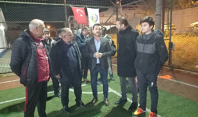 Sporcuları Ziyaret Etti...