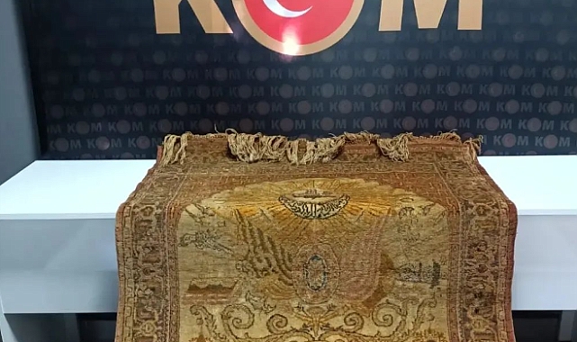 Tarihi eser ele geçirildi