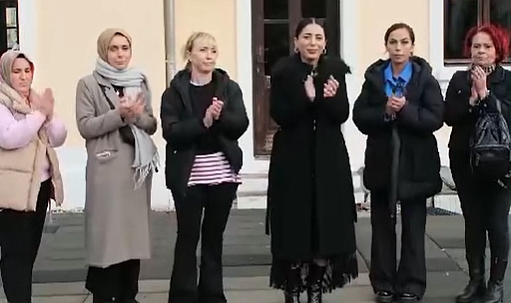 Taşkın “Kadına Şiddete Hayır” dedi