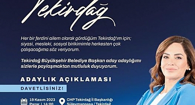 Teşekkür mesajı yayınladı...