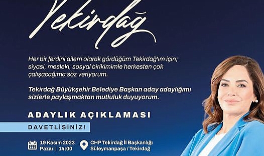 Teşekkür mesajı yayınladı...