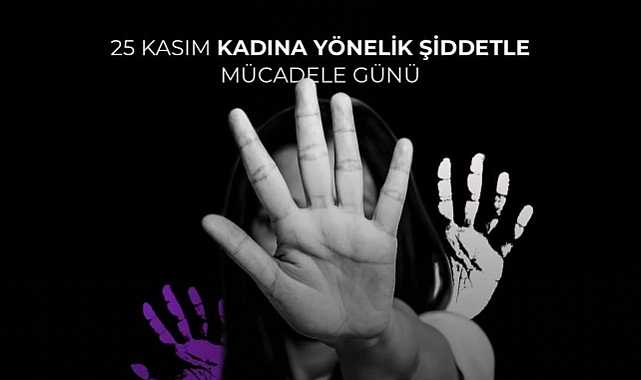 Türker’den kadına şiddete hayır mesajı