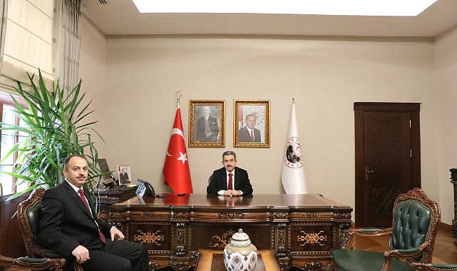 Vali Birol Ekici Şenol Genel’i makamında ağırladı