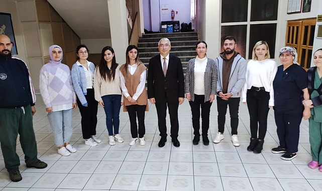 Veda Ziyareti Gerçekleştirdi...